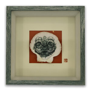 Scallop Painting - 4 inch