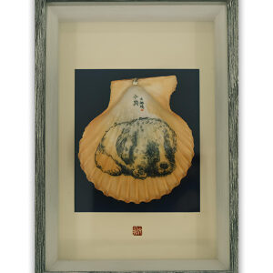 Scallop Painting - 6 inch